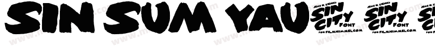 Sin Sum Yau字体转换
